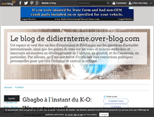 Tablet Screenshot of didiernteme.over-blog.com