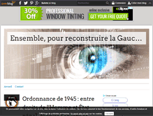 Tablet Screenshot of ensemble-a-gauche.over-blog.com