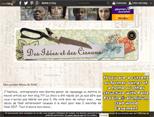 Tablet Screenshot of des-idees-et-des-ciseaux.over-blog.com