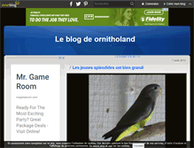 Tablet Screenshot of ornitholand.over-blog.com