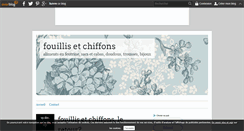 Desktop Screenshot of fouillisetchiffons.over-blog.com