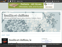 Tablet Screenshot of fouillisetchiffons.over-blog.com