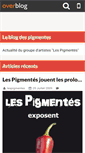 Mobile Screenshot of lespigmentes.over-blog.com