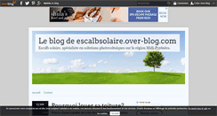Desktop Screenshot of escalbsolaire.over-blog.com