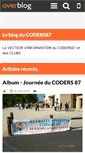 Mobile Screenshot of coders87et-clubs.over-blog.com