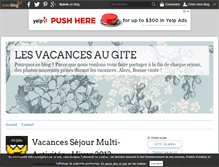 Tablet Screenshot of gitedescimes.over-blog.fr