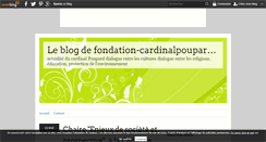 Desktop Screenshot of fondation-cardinalpoupard.over-blog.com