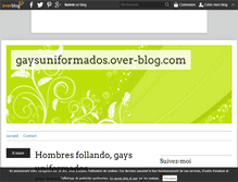 Tablet Screenshot of gaysuniformados.over-blog.com