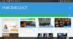 Desktop Screenshot of fabricemelquiot.over-blog.com