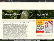 Tablet Screenshot of georgesandaujourdhui.over-blog.com