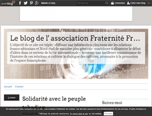 Tablet Screenshot of fraternafrique.over-blog.com