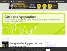 Tablet Screenshot of gitedesagapanthes.over-blog.com
