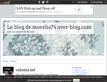 Tablet Screenshot of morelia74.over-blog.com