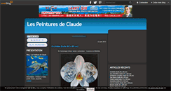 Desktop Screenshot of lespeinturesdeclaude.over-blog.com