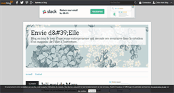 Desktop Screenshot of enviedelle.over-blog.com