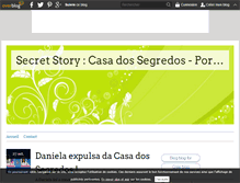 Tablet Screenshot of casadossegredos.over-blog.com