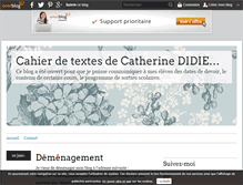Tablet Screenshot of didier-fevre.over-blog.com