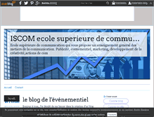 Tablet Screenshot of iscom-ecole-communication.over-blog.com