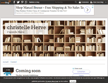 Tablet Screenshot of christelleherve.over-blog.com