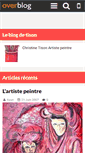 Mobile Screenshot of christinetison.over-blog.com