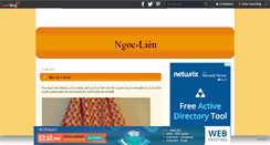 Desktop Screenshot of ngoc-lien.over-blog.com
