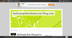 Desktop Screenshot of fashionupdatesbuzz.over-blog.com