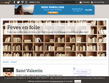 Tablet Screenshot of fevesenfolie.over-blog.com