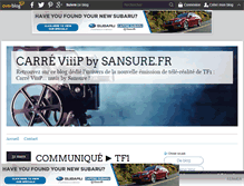 Tablet Screenshot of carre-viiip.over-blog.com