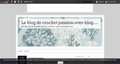 Desktop Screenshot of crochet.passion.over-blog.com