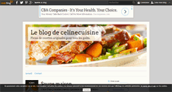 Desktop Screenshot of celinecuisine.over-blog.fr