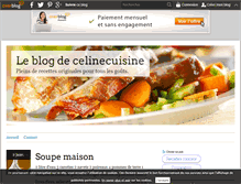 Tablet Screenshot of celinecuisine.over-blog.fr