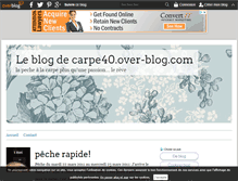 Tablet Screenshot of carpe40.over-blog.com
