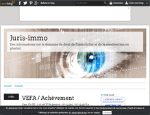 Tablet Screenshot of juris-immo.over-blog.com