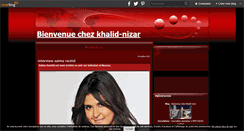 Desktop Screenshot of khalid-nizar.over-blog.com