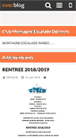 Mobile Screenshot of montagneescalade.over-blog.com