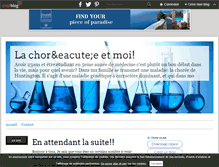 Tablet Screenshot of lachoreeetmoi.over-blog.com