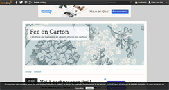 Desktop Screenshot of fee-en-carton.over-blog.fr