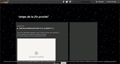 Desktop Screenshot of maintenantempsdelafin.over-blog.com