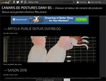 Tablet Screenshot of dany85.over-blog.com