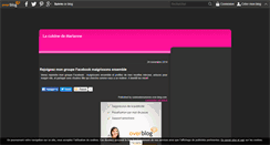 Desktop Screenshot of cuisinedemarianne.over-blog.com