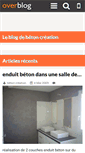 Mobile Screenshot of beton-creation.over-blog.com