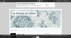 Desktop Screenshot of le-monde-de-lilibel.over-blog.com