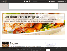 Tablet Screenshot of lesdouceursdeangelique.over-blog.com