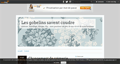 Desktop Screenshot of lesgobelinssaventcoudre.over-blog.com