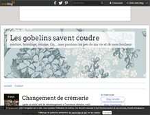 Tablet Screenshot of lesgobelinssaventcoudre.over-blog.com