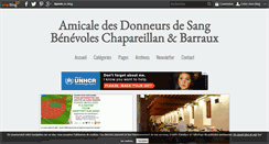 Desktop Screenshot of dondusang.over-blog.fr