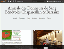 Tablet Screenshot of dondusang.over-blog.fr