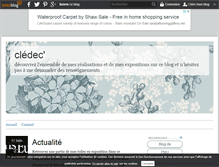 Tablet Screenshot of cledec.over-blog.com