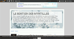 Desktop Screenshot of dusentierdesmyrtilles.over-blog.com