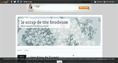 Desktop Screenshot of broderies-patch-et-compagnie.over-blog.com